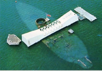 Pearl Harbor Fuel leak from the USS Arizona Pearl Harbor Fuel leak from the USS Arizona